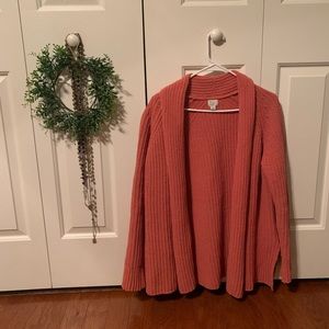 Burnt Orange Cardigan